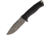 Lionsteel M5 Fixed Blade G10 Fixed Blade Knife, 4.5in, Black, G10 Handle LSTM5BG10