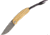 Lionsteel Mini Damascus Olive Wood Folding Knife,2.375in,Damascus Steel,Drop Point,Olive Wood Handle LST8210DUL