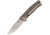 Lionsteel Myto Framelock Folding Knife, Bronze, Bronze anodized titanium handle, MT01 BR