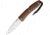 Lionsteel Opera Lockback Santos Wood Folding Knife, 3in Satin D2 Tool Steel Drop Point, Santos Wood Handle, Black Leather Sleeve, 8800 ST