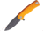 Lionsteel ROK Framelock Folding Knife, 3.25in Black Bohler M390 SS Drop Point, Orange Aluminum Handle, ROK A OB