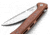Lionsteel Skinny Framelock Folding Knife by Michele Pensato, 4.5in Closed, 3.5in Stonewash CPM MagnaCut Stainless Blade, Earth Brown Aluminum Handle, SK01AES