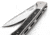 Lionsteel Skinny Framelock Folding Knife by Michele Pensato, 4.5in Closed, 3.5in Stonewash CPM MagnaCut Stainless Blade, Gray Titanium Handle, SK01GY