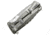 Lionsteel SR11 Framelock Tiium Folding Knife, 3.75in Satin Sleipner Tool Steel Drop Point, Gray Textured Titanium Handle, Glass Breaker, Pocket Clip, Black Leather Sheath, SR11 G