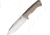 Lionsteel T6 Fixed Blade Natural Micarta