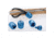 Lionsteel TiP Tiium, .47in X .55in, The Pearl Bead And Locking System Are For A 5/32 Lanyard 4 Mm, Blue, Titanium Construction, TIP BL