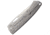 Lionsteel TiSpine Framelock Gray Matte Folding Knife, 3.25in Satin M390 SS Blade, Gray Sculpted Titanium Handle, Thumb Pull, Pocket Clip, Packaged In A Plexiglass Tube, Matte Finish Handle, TS1 GM