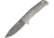 Lionsteel TRE Damascus Fade Folding Knife,2.875in,Drop Point,Matte Gray,Titanium Handle LSTTREDFGY