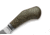 Lionsteel Willy Fixed Blade Knife, 3.1in, M390 Steel, Drop Point, Micarta/Ti Handle, Green Canvas, WL1 CVG
