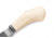 Lionsteel Willy Fixed Blade Knife, 3.1in, M390 Steel, Drop Point, Micarta/Ti Handle, Ivory, WL1 MW