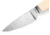 Lionsteel Willy Fixed Blade Knife, 3.1in, M390 Steel, Drop Point, Micarta/Ti Handle, Ivory, WL1 MW