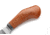 Lionsteel Willy Fixed Blade Knife, 3.1in, M390 Steel, Drop Point, Micarta/Ti Handle, Natural, WL1 CVN