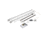 Lippert Classic Universal Awning Hardware Kit 63 68 Short, White, Short, 434716