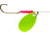 Little Joe Walleye Spinner, Chartreuse, 6/Strip Carded, LR777