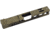 Live Free Armory LF23 Elite Series Pistol Slide w/ No RMR Optic Cut, Glock 23, Burnt Bronze, G323E423092F