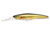 Live Target Livetarget Rainbow Smelt Deep Dive Jerkbait, 5-7, Suspending, Gold/Black, 3-5/8in, 5/16oz, #6 Hooks, RS91D208
