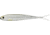 Live Target Twitch Minnow Soft Jerkbaits, 4, 5.25in, Silver/Pearl, SSR130S134