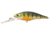 Live Target LiveTarget Yellow Perch Deep Dive Crankbait, 6'-8, 2.87in, 6 Hooks, 3/8 oz, Florescent/Matte, YP73D106
