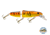 Livingston Lures Pounder Lure, Orange Tiger, 7271