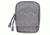 Loaded Gear CX-800 Accessory Pouch, Dual Zipper Design, Compatible w/ Molle System, Gray BI12634