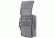 Loaded Gear CX-800 Accessory Pouch, Dual Zipper Design, Compatible w/ Molle System, Gray BI12634