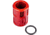 Lockstep Arms Micro Compensator, 1/2-28 Thread, Aluminum, Red, LA-GLK-1150-RED