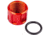 Lockstep Arms Thread Protector, 1/2-28 Thread, Red, LA-GLK-1100-RED