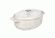 Lodge Oval Dutch Oven, Oyster White, 7 quart, EC7OD13