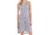 Saffron Dress - Womens-White Foliage-Small