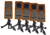 Longshot by Target Vision LR-3 w/ 3 Extra Cameras w/ 4 Bulletproof Warranties, Black/Orange/Grey, TV-CF103-4-W