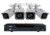 Lorex 8-Channel 4K HD 2TB NVR w/ 4 Bullet Security IP Camera System &amp; Lorex Secure Connectivity, White, LNR610824KB