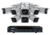 Lorex 8-Channel 4K HD 2TB NVR w/ 6 Bullet Security IP Camera System &amp; Lorex Secure Connectivity, White, LNR610828KB