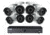 Lorex 8-Channel MPX 1080p HD Security Camera System w/ 8 Weatherproof IR Cameras, White, LHA21081TC8B