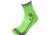 Lorpen T3 Running Mid Crew Socks - Mens, Green/Charcoal, Extra Large, X3OSM-2620-XL