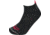 Lorpen T3 Running Mini Socks - Mens, Black/Red, Medium, X3IM-5893-M