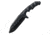 LOTAR Combat Karnaff Gen 2 MilSpec Elite Fixed Blade Knives, 109mm, CPM3V, Drop Point, Plain Edge, G10, Black, R102SW