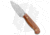 LT Wright Knives Patriot Fixed Blade Knife, 2.50in, A2, Drop Point Blade, Bone, Brown Handle, Brown/Gray, 5.75 inch, BHQ-77566