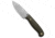 LT Wright Knives Patriot Fixed Blade Knife, 2.50in, A2, Drop Point Blade, Micarta, Green Handle, Matte, Green/Gray, 5.75 inch, BHQ-99130