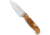 LT Wright Knives Patriot Fixed Blade Knife, 2.50in, CPM 3V, Drop Point Blade, Bone, Brown Handle, Brown/Gray, 5.75 inch, BHQ-28299