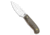 LT Wright Knives Patriot Fixed Blade Knife, 2.50in, A2, Drop Point Blade, Micarta, OD Green/Orange Handle, OD Green/Orange/Gray, 5.75 inch, BHQ-99129