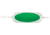 Luhr Jensen 4/0 Jensen Trout &amp; Kokanee Dodger, Chrome / Green Prism-Lite, 5100-040-0152