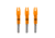 Lumenok Lighted Arrow Nock Gt-Series, Orange, 3pk