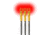 Lumenok Lighted Arrow Nock X-Series, Red, 3pk