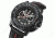 LUMINOX F-22 Raptor Watch w/ Black Buckle, Black/Silver, 44mm A.9278