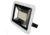 Lunasea Lighting 35W 12/24V 4800 Lumens Slimline LED Floodlight w/ White Housing,  3ft #39 Cord, Cool White, LLB-36MN-81-00