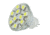 Lunasea Lighting MR11 10 LED Light Bulb, Cool White, LLB-11TD-61-00