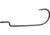 Lunker City 0 Slug-Go Hook, Cone Cut Point, 1X Long Shank, Standard Wire, Offset, Black Nickel, Size 8/0, 5 Per Bag, 8005