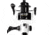Lunkerhunt Beast Spinning Rod Combo, White, 6ft 8in, SBEACOM01