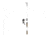 Lunkerhunt Beast Spinning Rod Combo, White, 6ft 8in, SBEACOM01