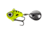 Lunkerhunt Big Eye Tail Spin Jig, Chartreuse Glow, 1in &amp; 1/4 oz, BEJ102